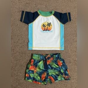 Koala Baby 2 piece swim outfit 3-6 months